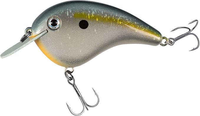 Strike King Chick Magnet Jr. Crankbait Fishing Lure, 1/4 oz, Dives 4-6 Feet, Premium Hooks