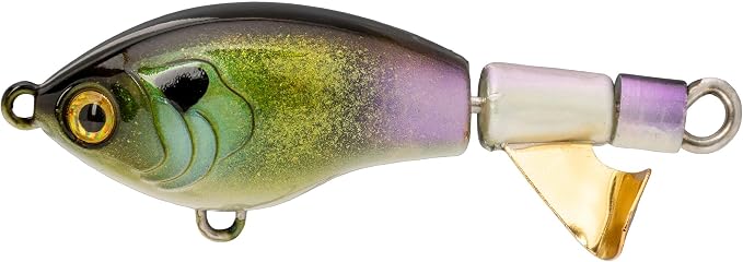 Strike King Bitsy Chickin Fishing Lure, Topwater Plopper, 2 1/2-Inches, 1/4-Ounce