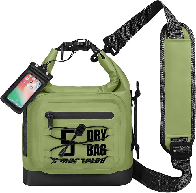 MORXPLOR Dry Bag Waterproof,5L/10L/20L/30L/40L/55L Roll Top Dry Bag Backpack with WaterProof Phone Case for Swim,Kayak