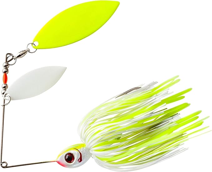 BOOYAH Pikee Spinner-Bait Fishing Lure for Pike and Musky, 1/2 Ounce