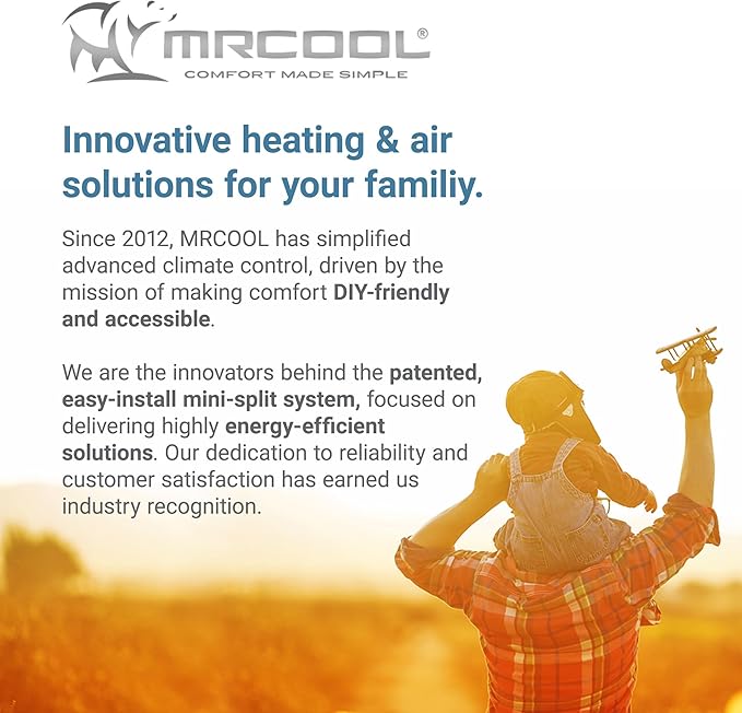 MRCOOL LineGuard 4.5 Inch Line Set Cover Kit, Mini Split Air Conditioner Accessory for Outdoor Line Protection, DIY Installation, 12 Feet