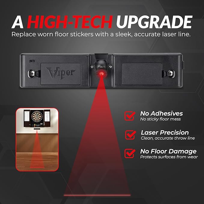 Viper Laser Throw Line Markers – Battery-Operated Precision Oche Lights in Multiple Styles