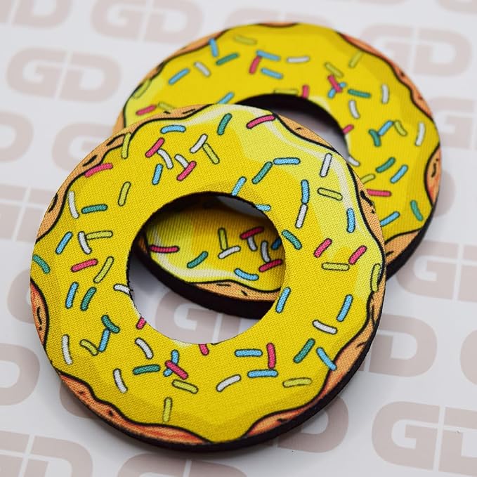 Doughnut Collection - Gripdonuts.com Premium MX BMX Dirt Bike Motorcycle Grip Donuts (13 Variations)