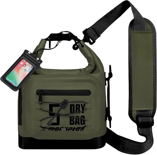 MORXPLOR Dry Bag Waterproof,5L/10L/20L/30L/40L/55L Roll Top Dry Bag Backpack with WaterProof Phone Case for Swim,Kayak