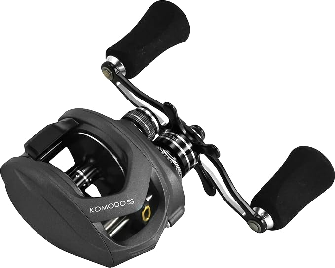 Okuma Komodo SS Aluminum Frame Stainless Steel Gears Low Profile Baitcaster- KDS-273LX