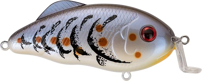 Strike King Hybrid Hunter Crankbait Fishing Lure, 1 oz, Reflective 3D Eyes