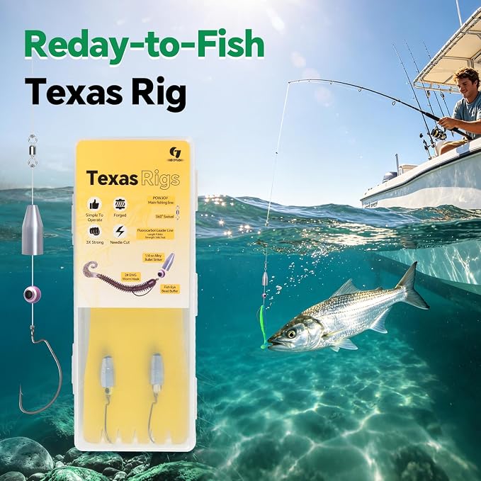 Bass Fishing Lures Kit, Freshwater Fishing Tackle Box with Soft Plastic Baits, Crawfish Lures, Swimbaits, VIB Lure, Jig Heads & Texas Rig Accessories
