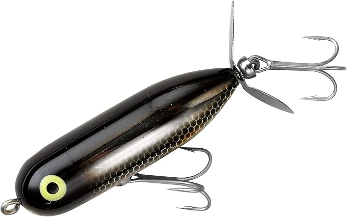 Heddon Torpedo Prop-Bait Topwater Fishing Lure with Spinner Action