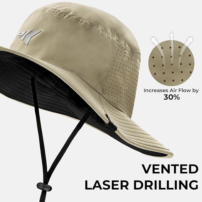 KastKing Sol Armis UPF 50 Boonie Hat - Sun Protection Hat, Fishing Hat, Beach & Hiking Hat, Paddling