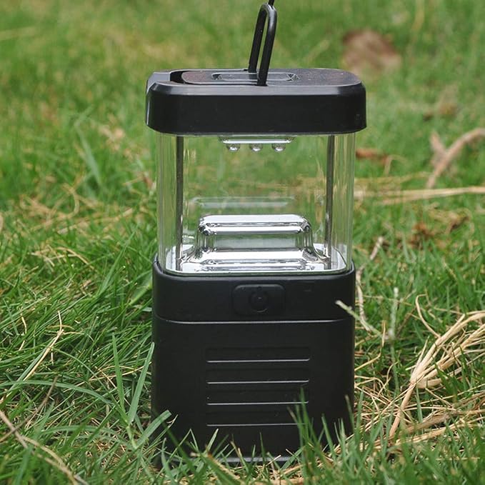 Super Bright 11 LED Camping Lantern Portable with Hook Adjustable Brightness Battery Powered for Outdoor Fishing Emergency