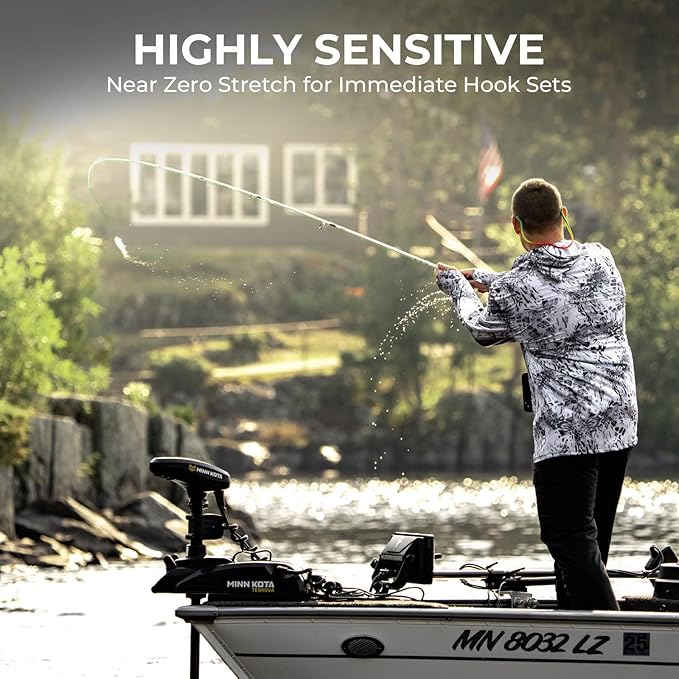 KastKing Superpower ColorShield Braided Fishing Line - Colorfast Braided Line, 100% Solution Dyed UHMWPE Fiber, Smooth & Strong Superline, Near Zero Stretch, Sensitive, High Abrasion Resistance