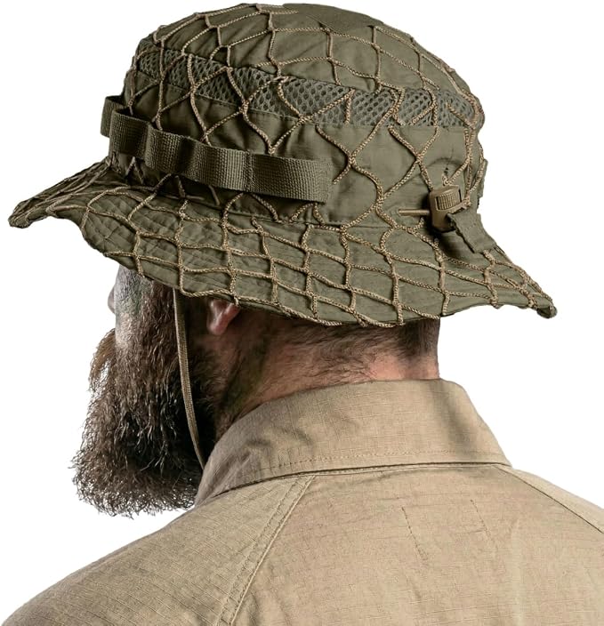 CQR Men's Tactical Boonie Hat, Breathable Packable Sun Hat for Hunting, Hiking, Fishing, Shooting, and Outdoor Activities