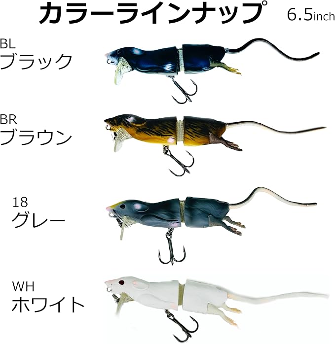 Savage Gear 3D Rat Fishing Hard Bait
