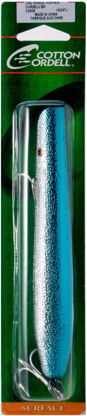 Cotton Cordell Pencil Popper Topwater Fishing Lure