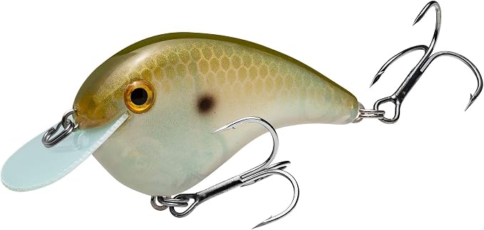 Strike King Chick Magnet Jr. Crankbait Fishing Lure, 1/4 oz, Dives 4-6 Feet, Premium Hooks