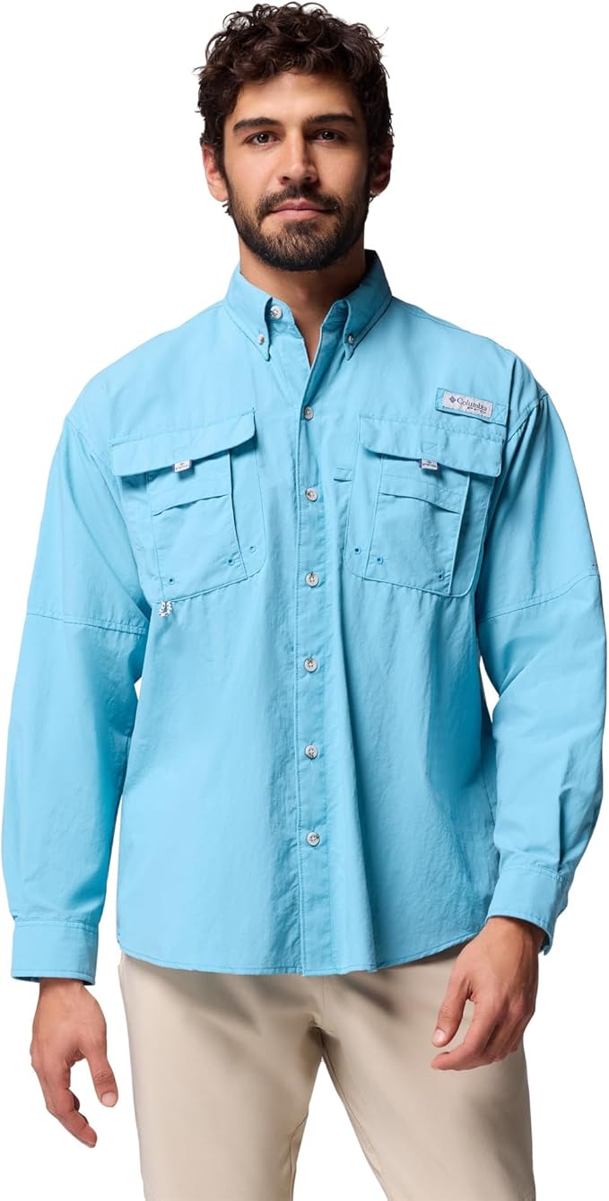 Columbia Men's PFG Bahama II Long Sleeve Fishing Shirt