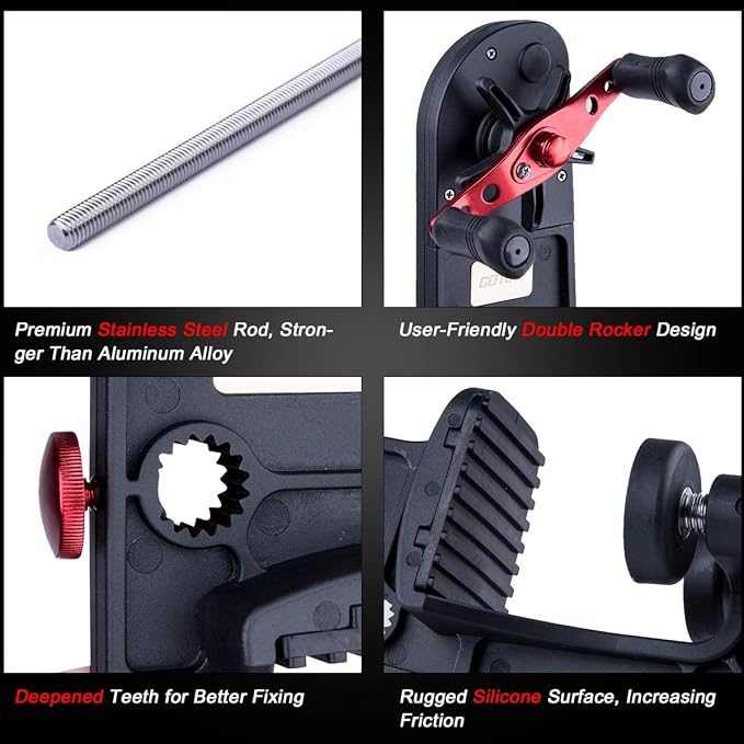 Goture Fishing Line Spooler Winder Machine Reel Spooler Fishing Line Winder Spooler Machine Spooling Station System Fishing Reel Winder Spinning Cast Spincast Trolling Reel