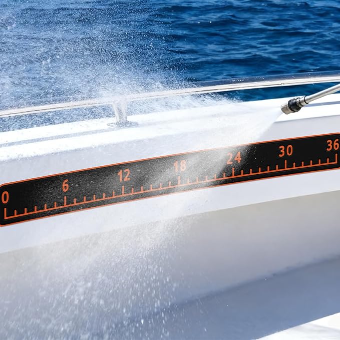 HZshark Premium EVA Foam Fish Ruler，Fish Measuring Board with Self-Adhesive Backing,Fishing Tape Measure for Boats Sailboats Yachts Kayaks