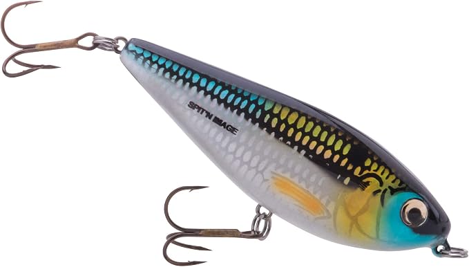 Heddon Spit'N Image Fleeing Shad Crankbait Fishing Lure, 3 1/4 Inch, 7/16 Ounce