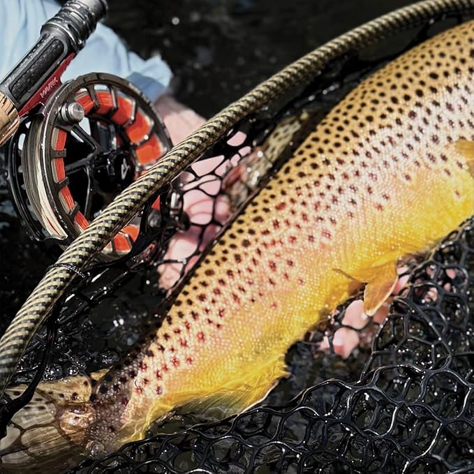 MAVRK USA Fly Fishing Reel | Large Arbor Closed Cage & Micro Reels | Euro Nymph & Floating Line | Ultra Lightweight, High Capacity, CNC Machined, Smooth Drag System