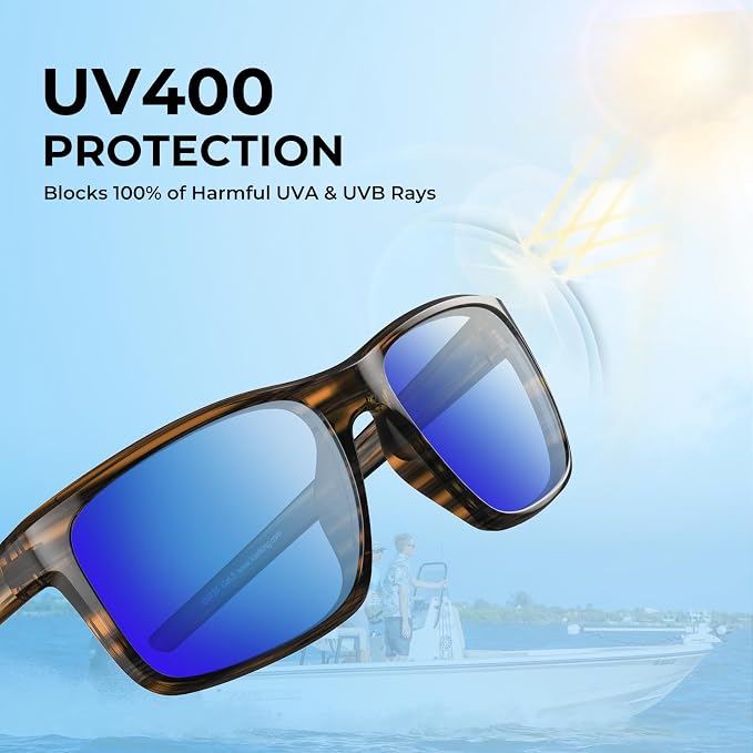 KastKing Toccoa Polarized Sport Sunglasses for Men and Women,Ideal for Driving Fishing Cycling and Running,UV Protection