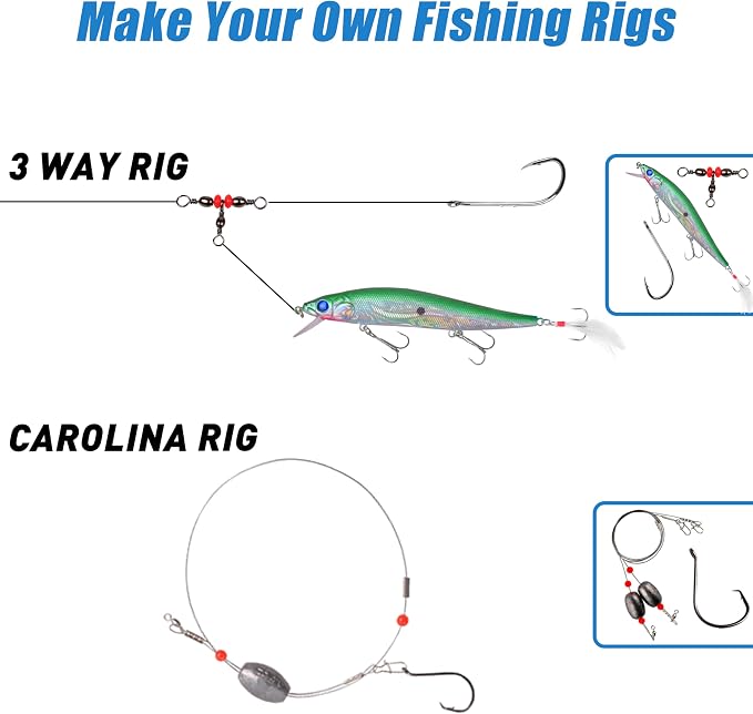 Saltwater Fishing Tackle Kit,131pcs Surf Fishing Gear with Saltwater Fishing Lures Fish Finder Rigs Pyramid Sinkers Hooks Swivels Wire Leaders Spoon Lure Bobbers Various Accessories