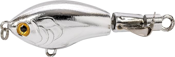 Strike King Bitsy Chickin Fishing Lure, Topwater Plopper, 2 1/2-Inches, 1/4-Ounce