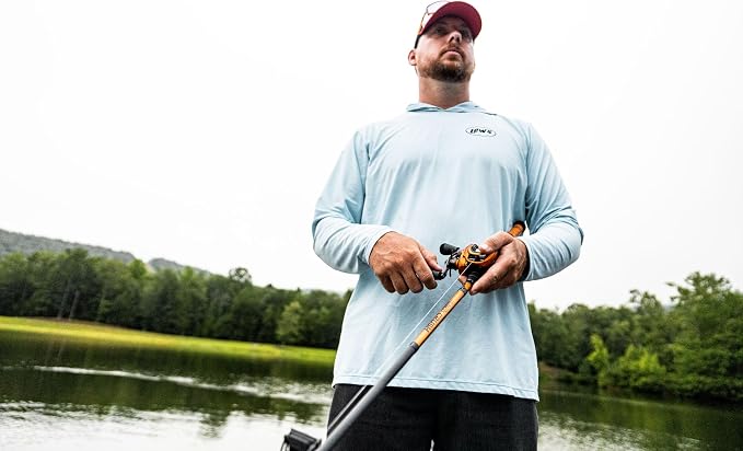 Lew’s MACH Crush Baitcast Reel & Fishing Rod Combo