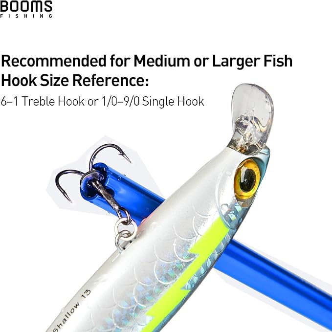 Booms Fishing R2 Hook Remover Squeeze-Out Fish Hook Tools 3 Colors Available