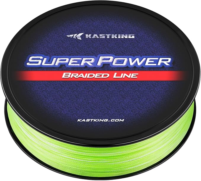 KastKing SuperPower Braided Fishing Line - Abrasion Resistant Braided Lines – Incredible Superline – Zero Stretch – Smaller Diameter – A Must-Have!