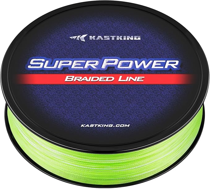 KastKing SuperPower Braided Fishing Line - Abrasion Resistant Braided Lines – Incredible Superline – Zero Stretch – Smaller Diameter – A Must-Have!