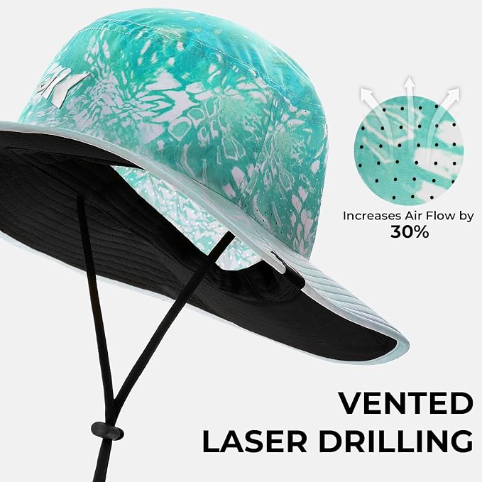 KastKing Sol Armis UPF 50 Boonie Hat - Sun Protection Hat, Fishing Hat, Beach & Hiking Hat, Paddling