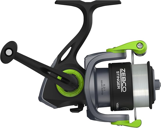 Zebco Stinger Spinning Fishing Reel, 1+1 Bearings Fishing Reel