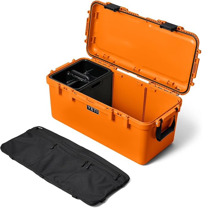 YETI LoadOut GoBox Collection, Divided Waterproof Cargo Case, Dry Box, Camera Case, Fishing Tackle Box
