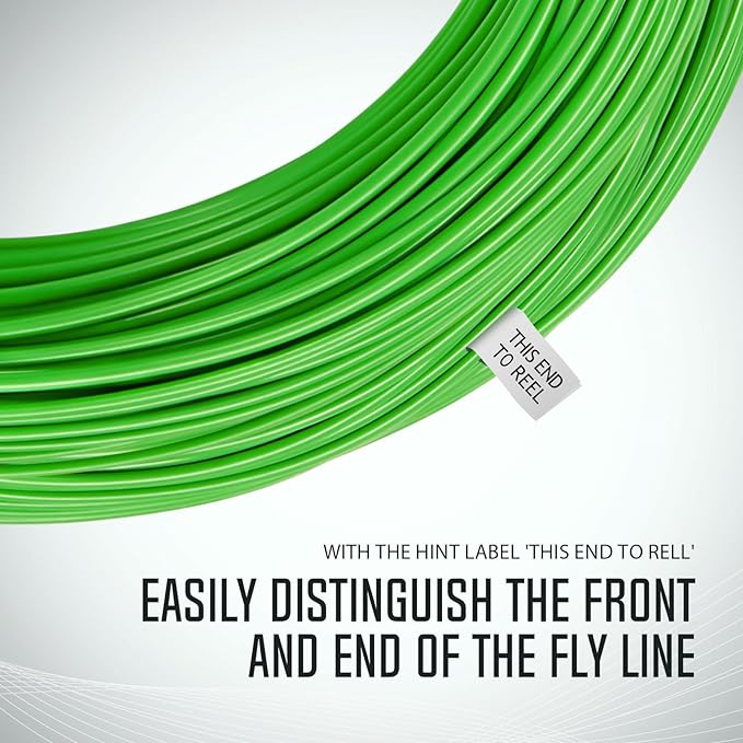 Piscifun Sword Fly Fishing Line with Welded Loop, Weight Forward Floating Fly Line, Available in WF1, WF2, WF3, WF4, WF5, WF6, WF7, WF8, WF9, and WF10 Weights, in Lengths of 90 and 100 Feet