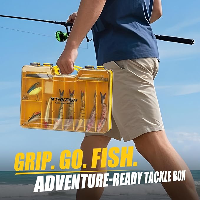 THKFISH Fishing Lures Kit with Multi Jointed Swimbaits Surface Popper Crankbaits Pencil Minnow Frog, 28pcs Topwater Trout Bass Fishing Tackle Fathers Day Fishing Gifts for Men Dad