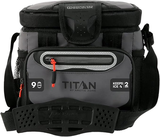 Titan by Arctic Zone Deep Freeze Cooler - Zipperless Hardbody Cooler - Deep Freeze Insulation, HardBody Liner, and SmartShelf