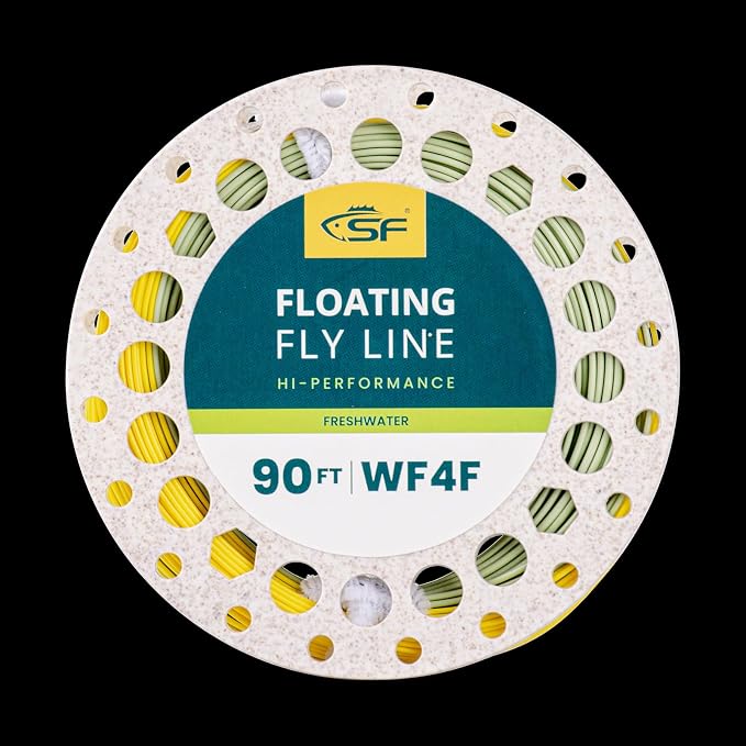 SF Fly Fishing Line with Two Welded Loops Weight Forward Floating Fly Lines Trout 90FT WF2 3 4 5 6 7 8 9F Multi-Color Freshwater