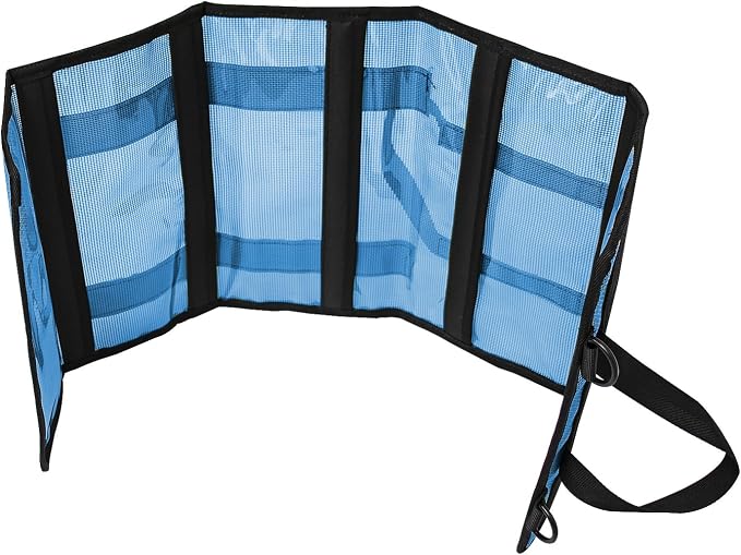 Lure Bag 6 Pocket PVC Protective Cover Durable Fishing Bag Trolling Lure Tackle Box