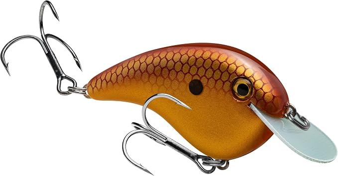 Strike King Chick Magnet Jr. Crankbait Fishing Lure, 1/4 oz, Dives 4-6 Feet, Premium Hooks