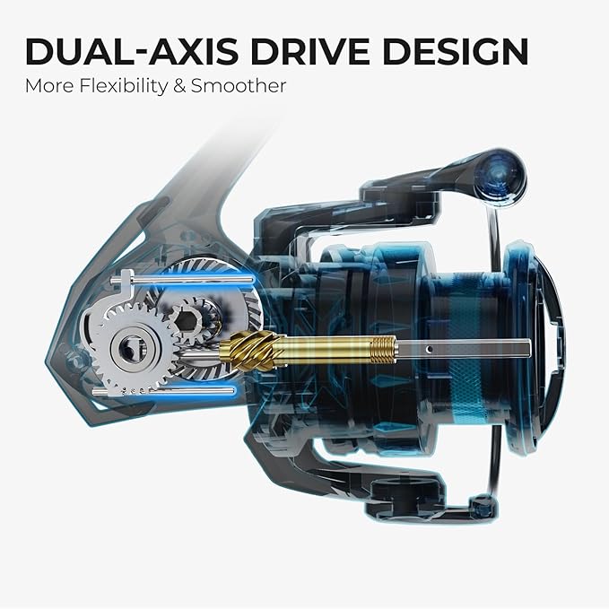 Piscifun Carbon XT Spinning Reels, Light to 5.5oz, Carbon Frame and Rotor, 22LBs Max Drag, 8+1 Shielded BB, 5.2:1 Gear Ratio, Smooth Powerful Freshwater Spinning Fishing Reel