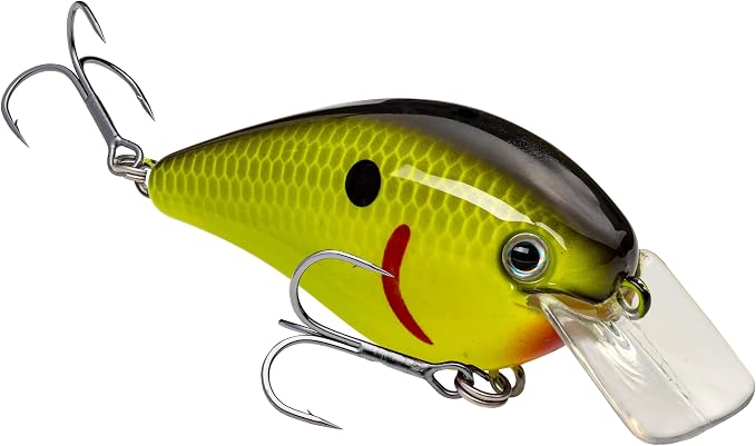 Strike King KVD 1.5 Hard Knock Fishing Lure, 3/8 oz, 3D Lifelike Eyes