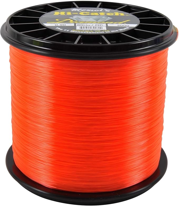Momoi Outrigger Monofilament Rigging Kit - 400 lbs. Line Test - Hi-Vis Yellow