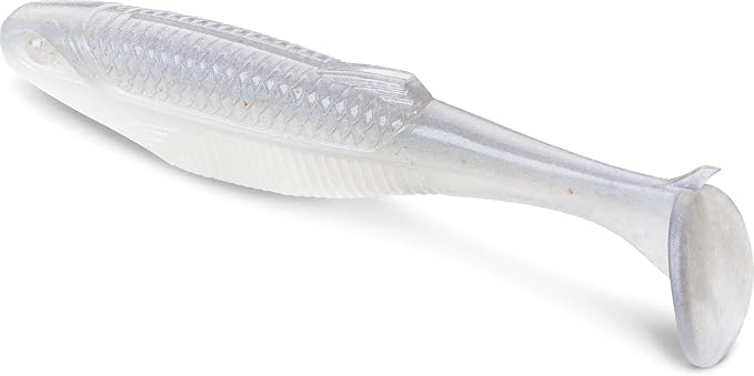 Rapala CrushCity Mayor Soft Plastic Paddle Tail Swimbait, Strong Kicking Action for Swim Jigs & Underspins, Bass, Redfish, Trout, Snook, Walleye & More
