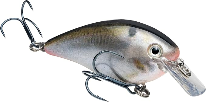 Strike King KVD 1.5 Hard Knock Fishing Lure, 3/8 oz, 3D Lifelike Eyes