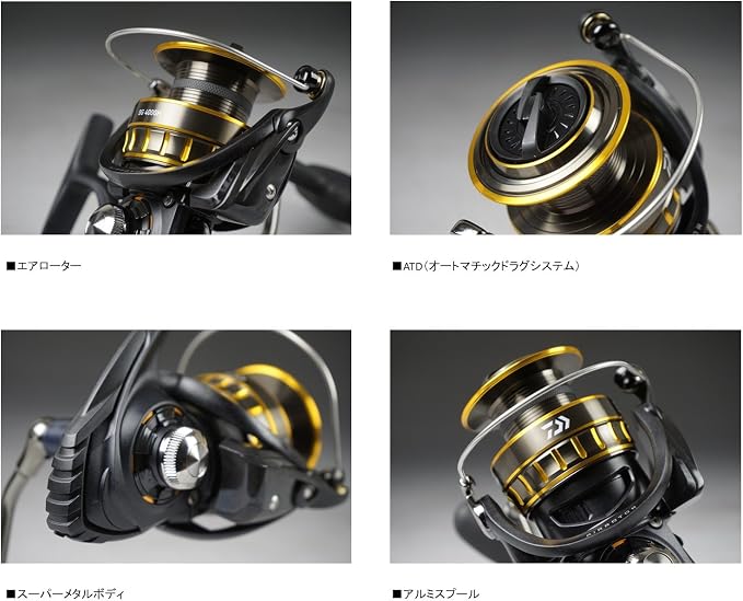 Daiwa (Daiwa) Spinning Reel 16 BG 4000