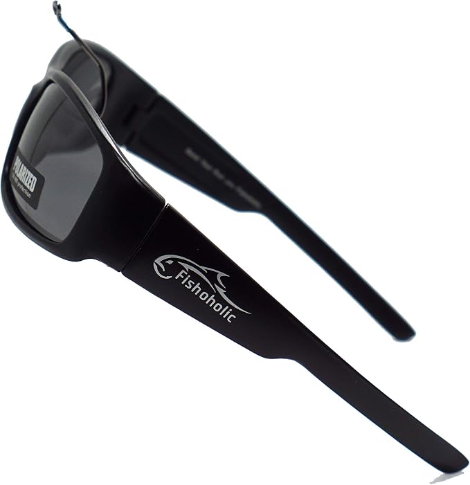 Fishoholic Polarized Fishing Sunglasses UV400 (14 Options) Fishing Gift with Hard Case & Pouch