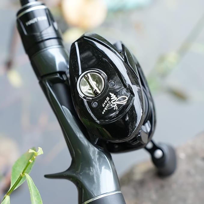 HAUT TON Matel Master Advanced Version Baitcaster reels,6.2:1Gear Ratio,5+1Ball Bearing,Bait clickers,12Lb Drag System Fishing Reels,for Saltwater,Freshwater