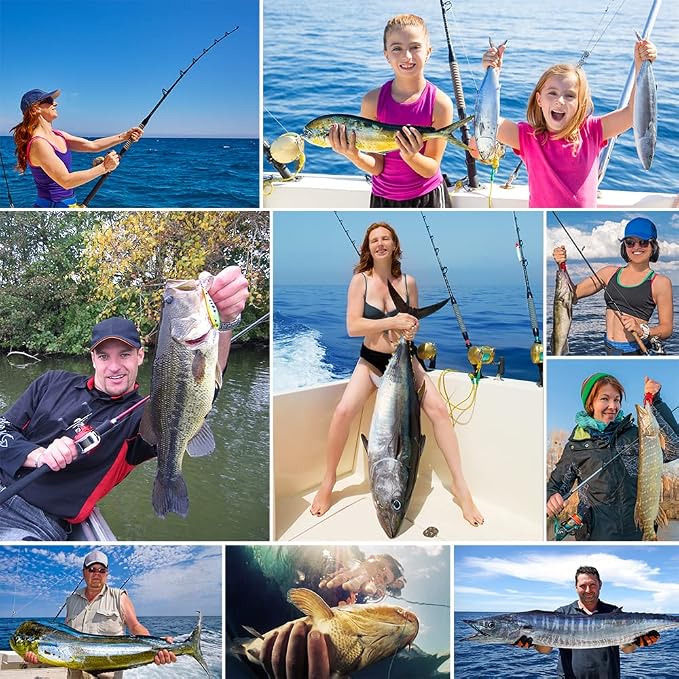 HERCULES Super Tough Braided Fishing Line 4 Strands / 8 Strands, 4lb - 160lb Braid Lines, 150/300/500/1000 Yards for Saltwater