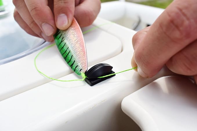 LINE CUTTERZ Patented Stainless Steel Flat Mountable Quick Fishing Line Cutter